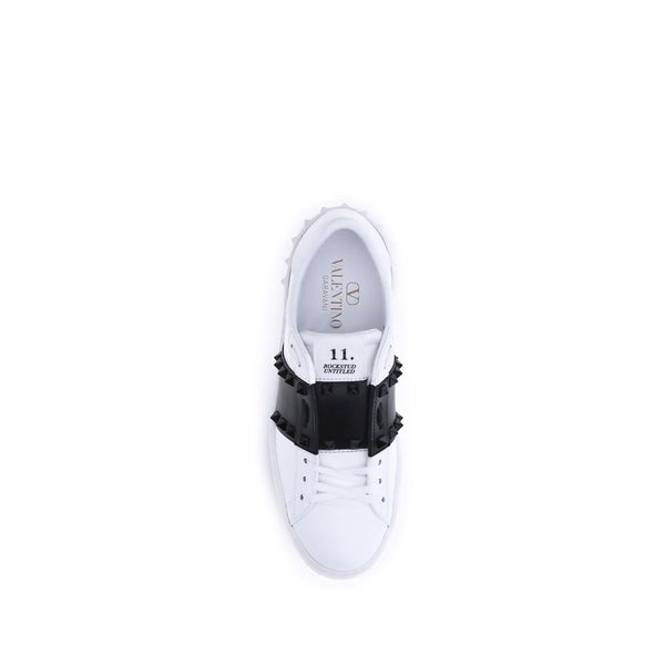 Schwarze Low-Top-Sneaker aus Kalbsleder Bos Taurus