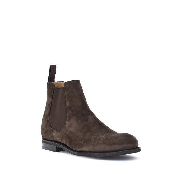 Braune Kalbshaut Bos Taurus Chelsea-Boots