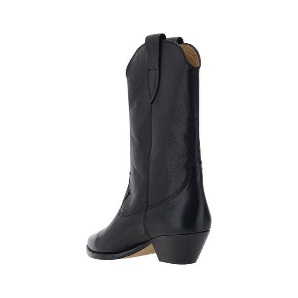 Schwarze Kalbshaut Bos Taurus Stiefeletten