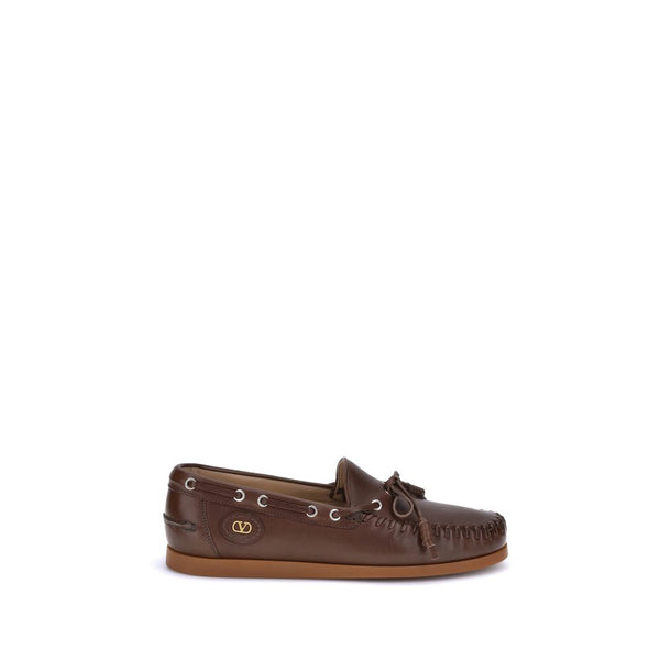 Braune Kalbsleder Bos Taurus Slipper