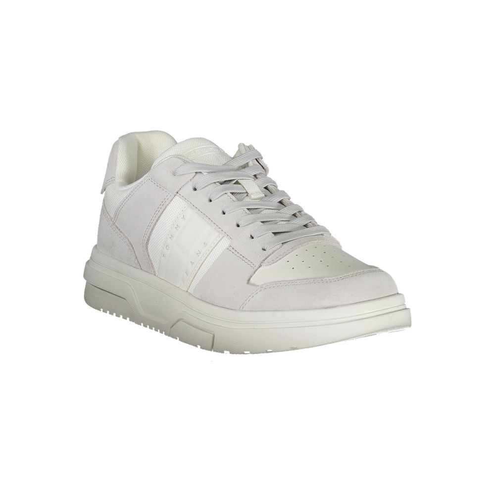 Sneaker aus weißem Polyester
