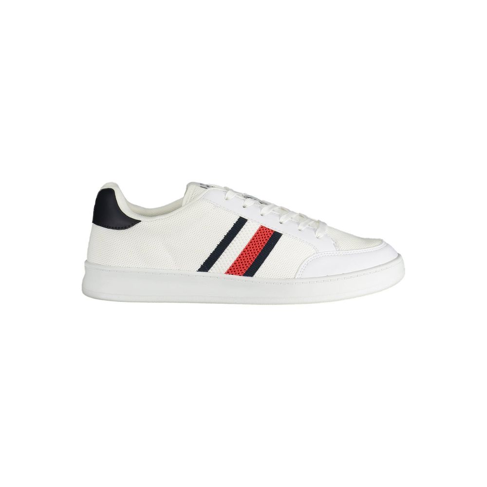 Sneaker aus weißem Polyester