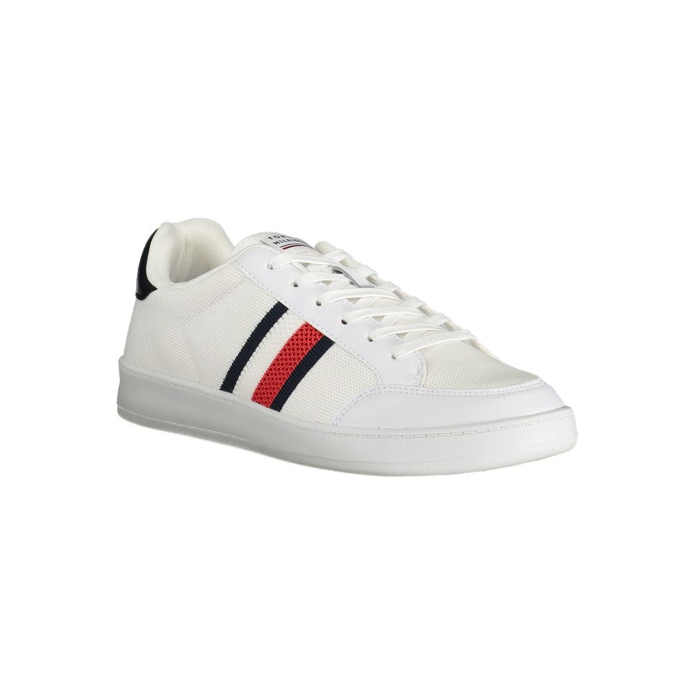 Sneaker aus weißem Polyester
