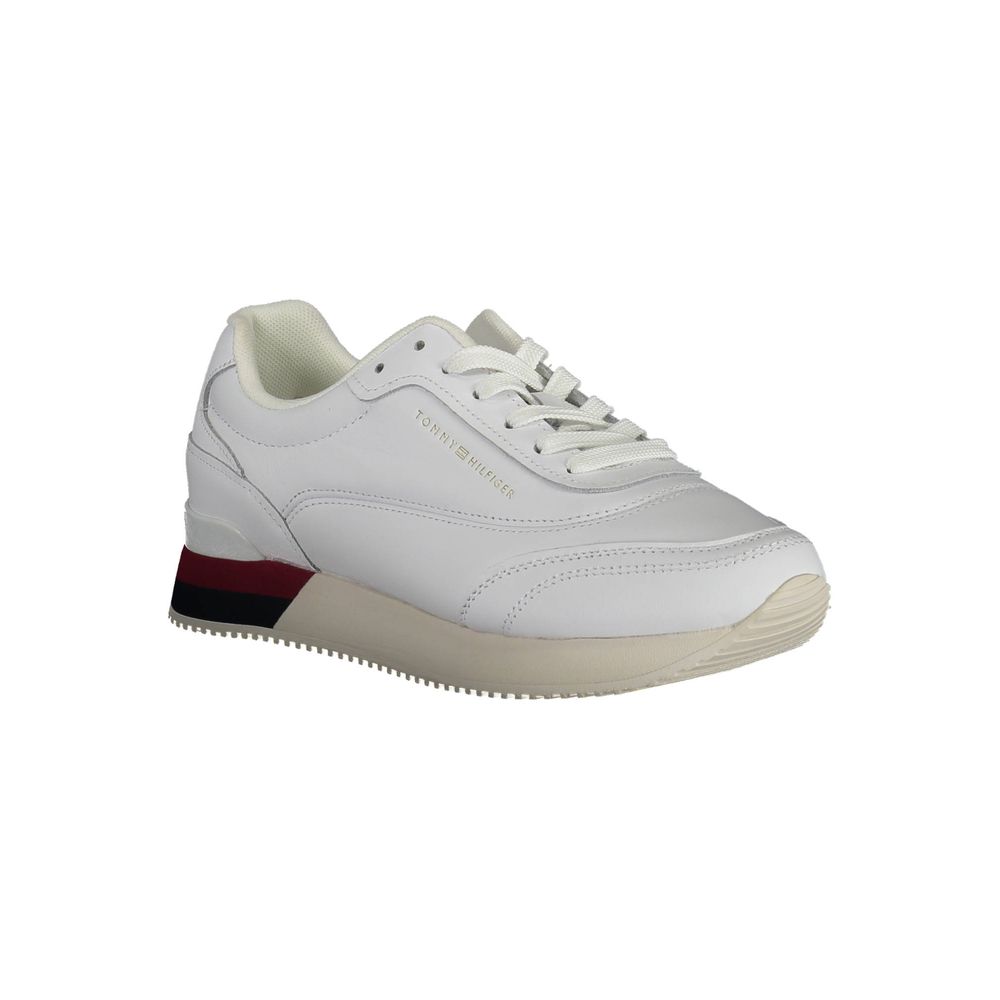 Sneaker aus weißem Polyester