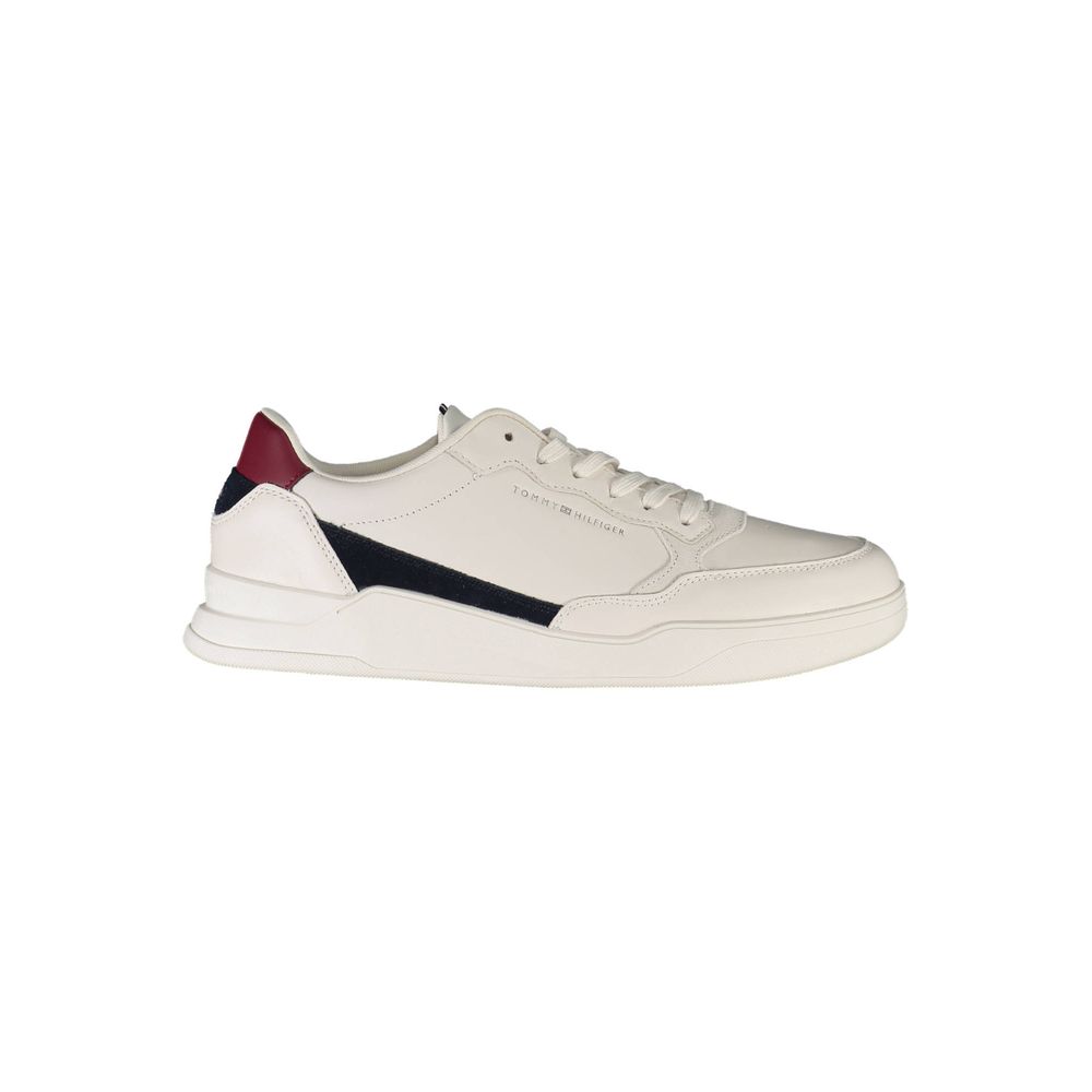 Sneaker aus weißem Polyester