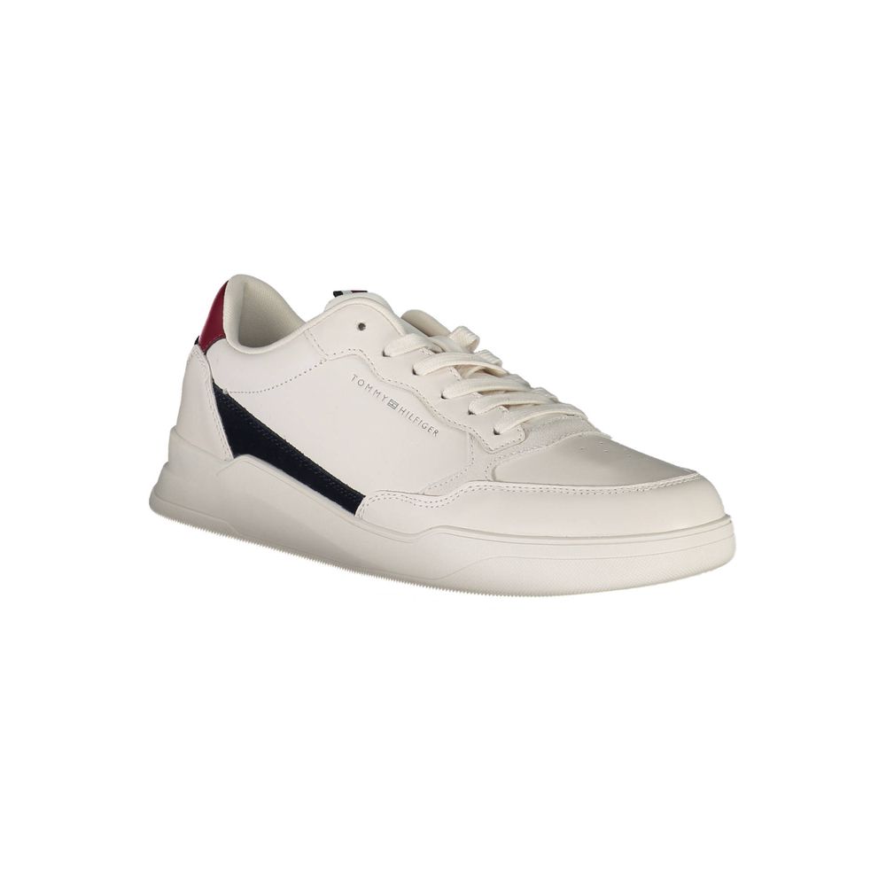 Sneaker aus weißem Polyester