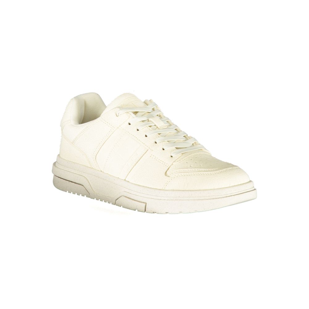 Sneaker aus weißem Polyester