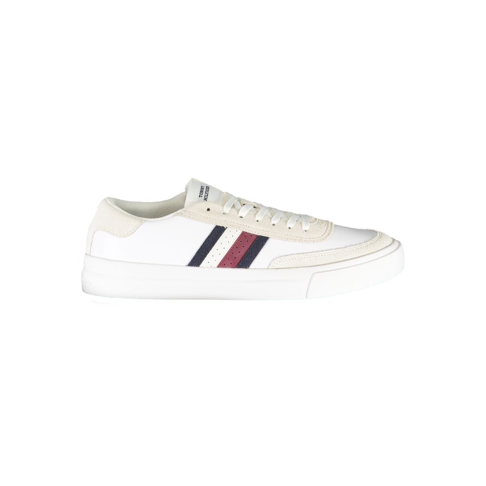 Sneaker aus weißem Polyester