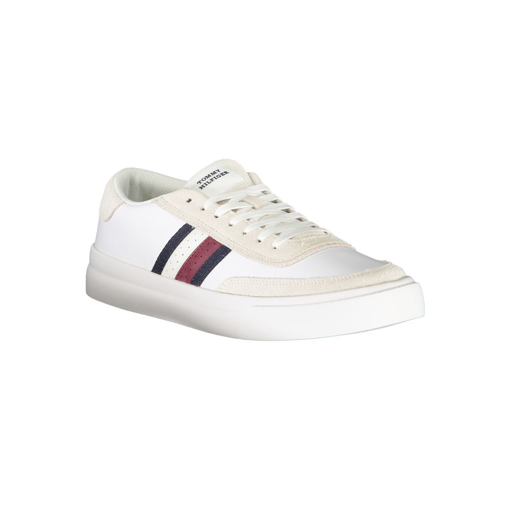 Sneaker aus weißem Polyester