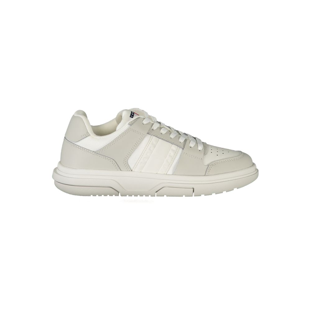 Sneaker aus weißem Polyester