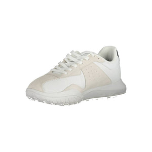 Sneaker aus weißem Polyester