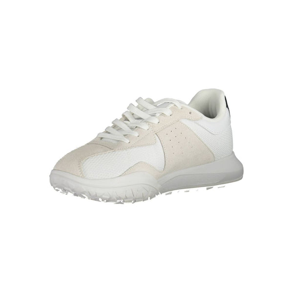 Sneaker aus weißem Polyester
