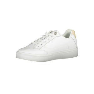 Sneaker aus weißem Polyester