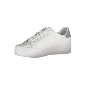 Sneaker aus weißem Polyester