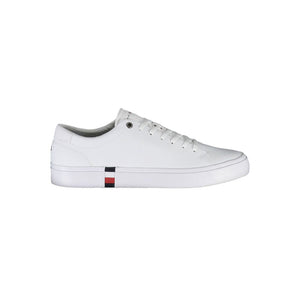 Sneaker aus weißem Polyester