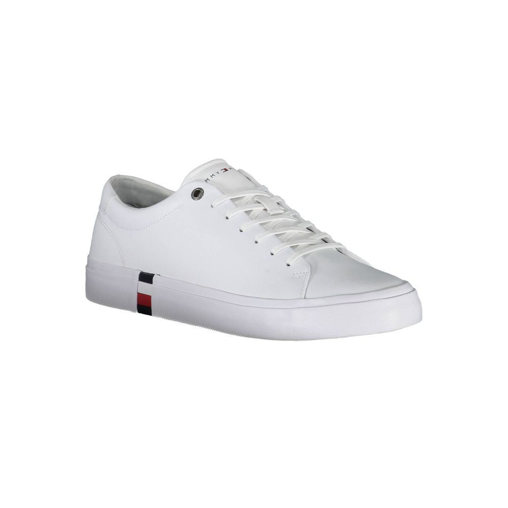 Sneaker aus weißem Polyester
