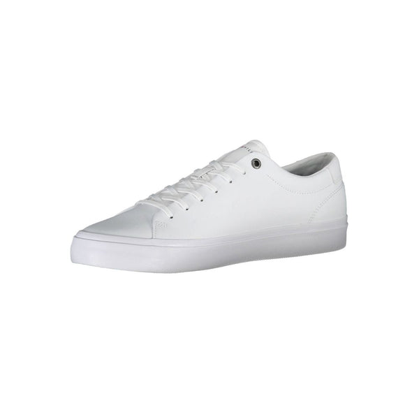 Sneaker aus weißem Polyester