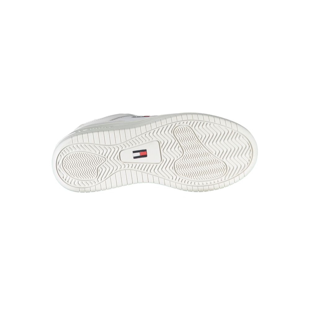 Sneaker aus weißem Polyester