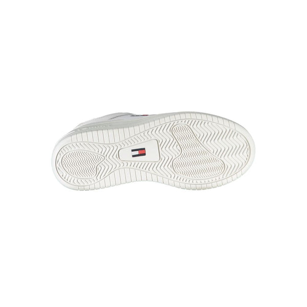 Sneaker aus weißem Polyester