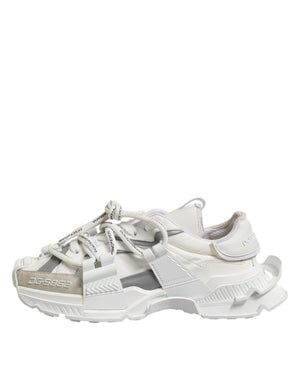 Weiß Grau Low Top Space Sneakers Schuhe