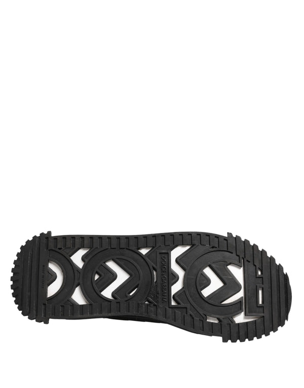 Schwarz Logo Lace Up Low Top NS1 Turnschuhe Schuhe