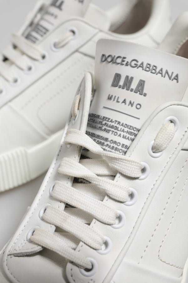 Weiß Miami Leder Low Top Männer Turnschuhe Schuhe