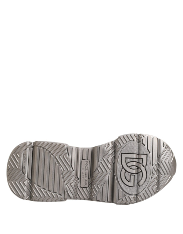Silber DAYMASTER Leder Männer Turnschuhe Schuhe
