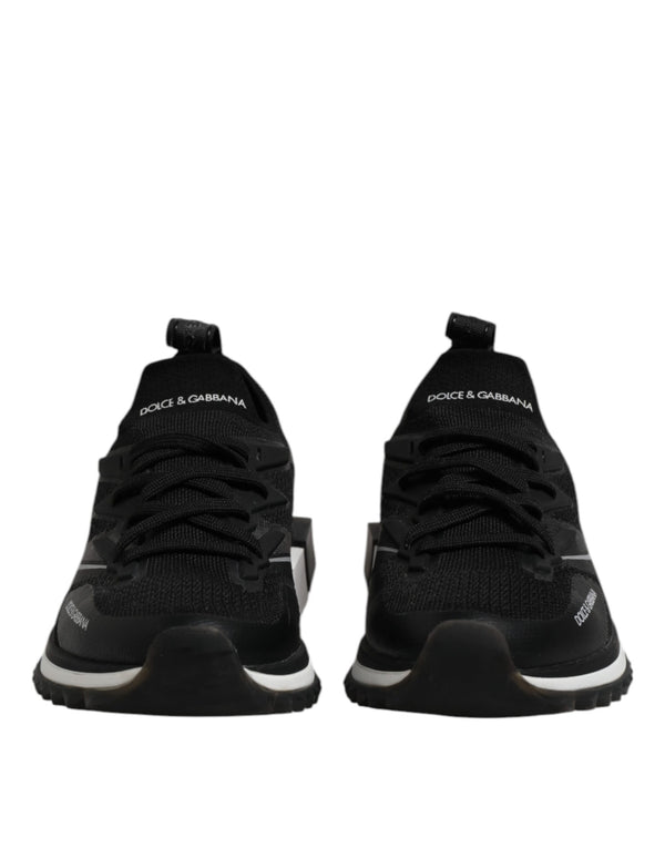 Schwarz SORRENTO Sport Stretch Turnschuhe Schuhe