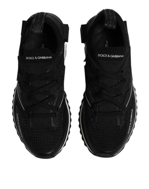 Schwarz SORRENTO Sport Stretch Turnschuhe Schuhe