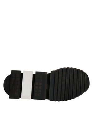 Schwarz SORRENTO Sport Stretch Turnschuhe Schuhe