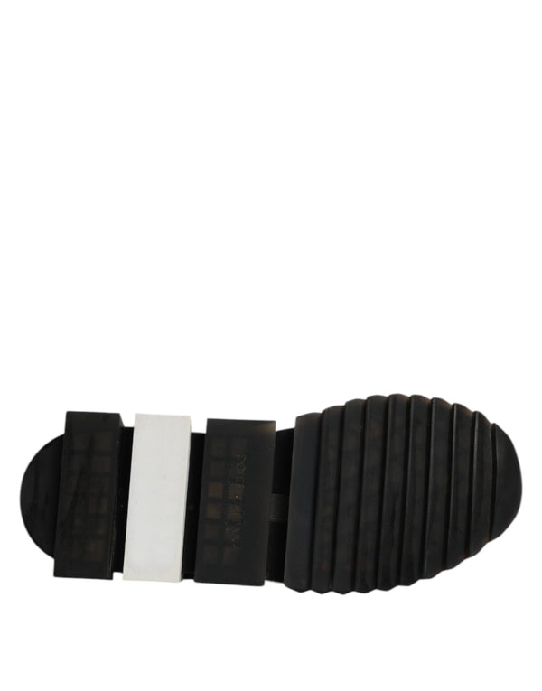 Schwarz SORRENTO Sport Stretch Turnschuhe Schuhe