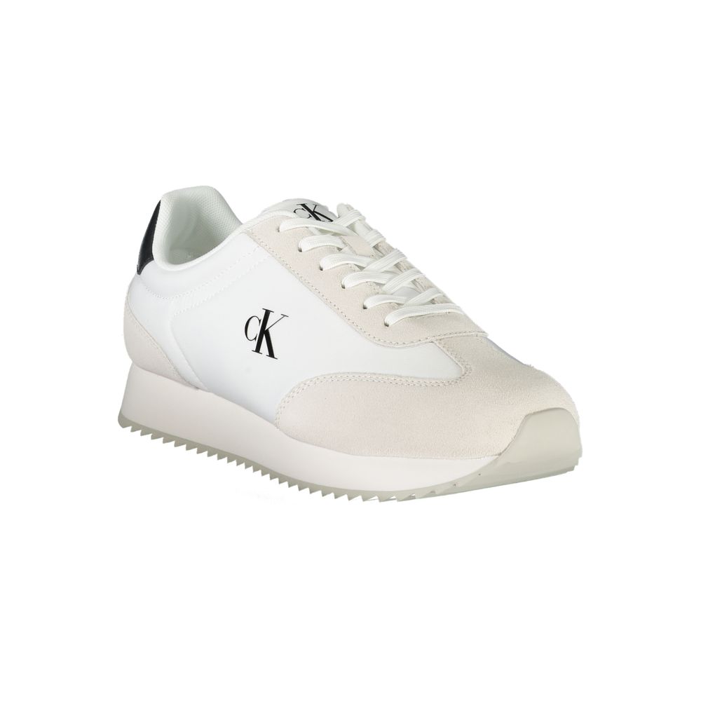 Weißes Leder Herren Sneaker