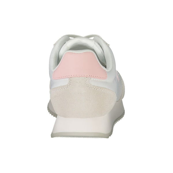 Weißes Leder Damen Sneaker