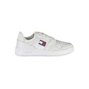 Sneaker aus weißem Polyester