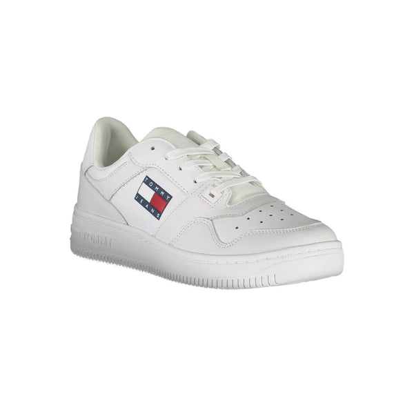 Sneaker aus weißem Polyester