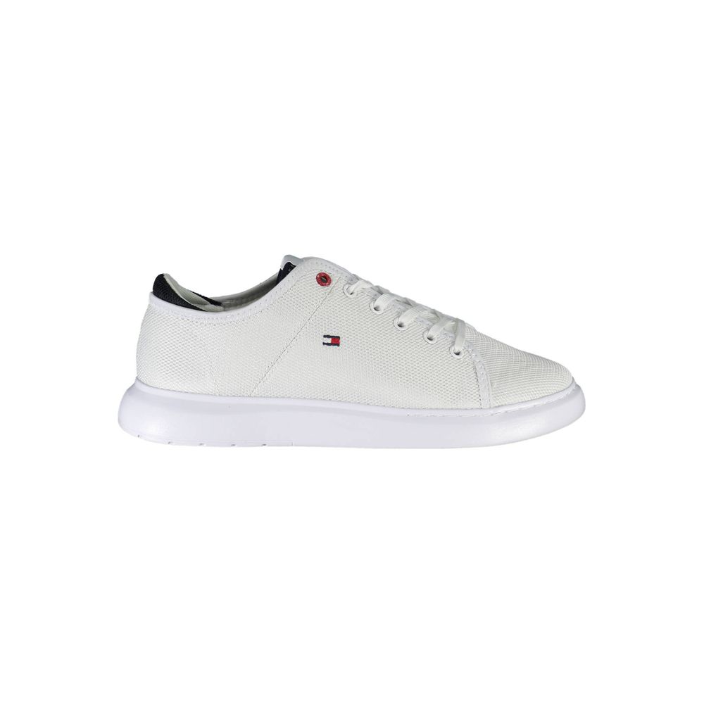 Sneaker aus weißem Polyester