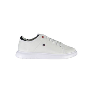 Sneaker aus weißem Polyester
