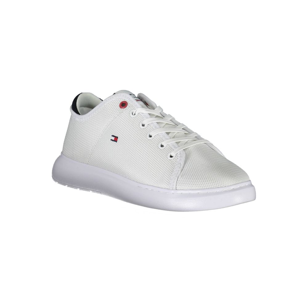 Sneaker aus weißem Polyester