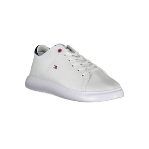 Sneaker aus weißem Polyester