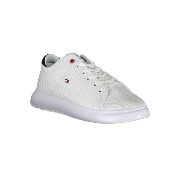 Sneaker aus weißem Polyester