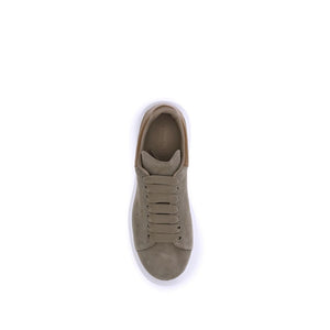 Braune Kalbshaut Bos Taurus Plateau-Sneaker