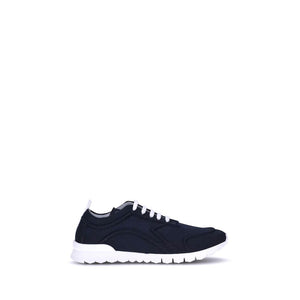 Schwarze Baumwoll-Sportschuhe