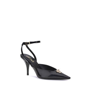 Schwarze Kalbsleder Bos Taurus High Heels