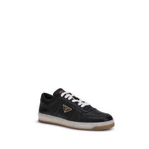 Schwarze Sneakers aus Kalbsleder Bos Taurus