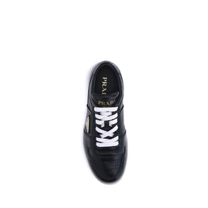Schwarze Sneakers aus Kalbsleder Bos Taurus