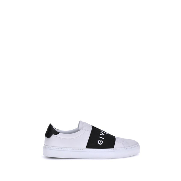 Weiße Kalbshaut Bos Taurus Sneakers mit niedrigem Schaft