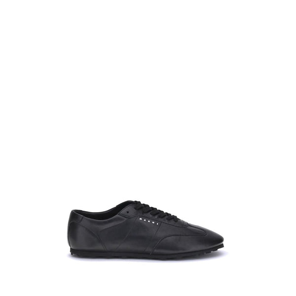 Schwarze Kalbshaut Bos Taurus Sportschuhe