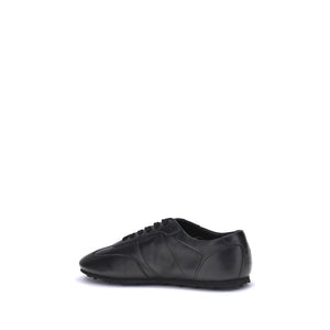 Schwarze Kalbshaut Bos Taurus Sportschuhe