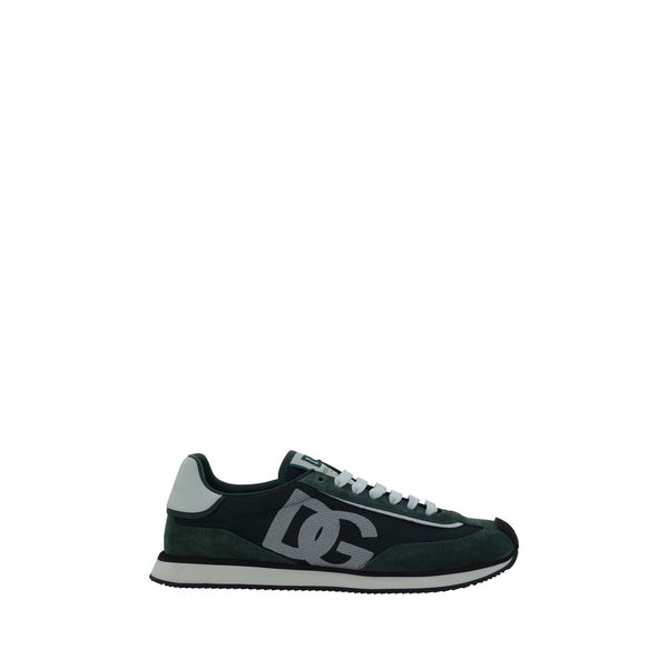 Grüne Kalbshaut Bos Taurus Sportschuhe