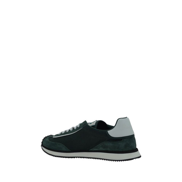 Grüne Kalbshaut Bos Taurus Sportschuhe